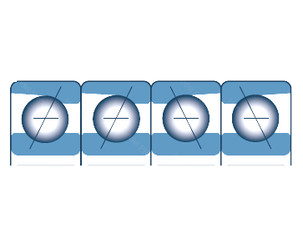  7030CDTBT/GNP4 NTN Angular Contact Ball Bearings