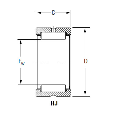  IR-607240 HJ-729640 CYLINDRICAL ROLLER BEARINGS