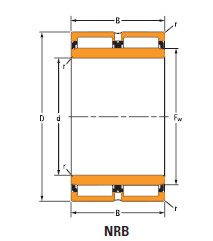  Ta4020v na6910 needle roller bearings