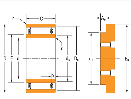  Ta4130v needle roller bearings