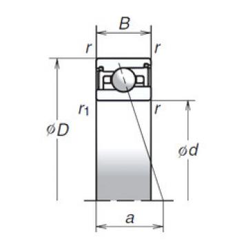  70BNR29HV1V NSK Angular Contact Ball Bearings