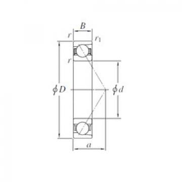  7021 KOYO Angular Contact Ball Bearings