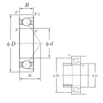  7018C KOYO Angular Contact Ball Bearings