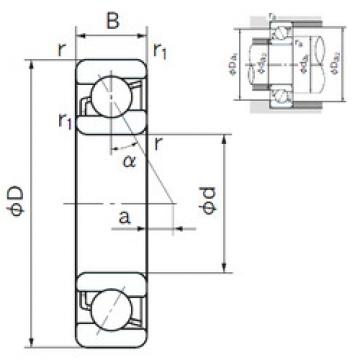  7021C NACHI Angular Contact Ball Bearings