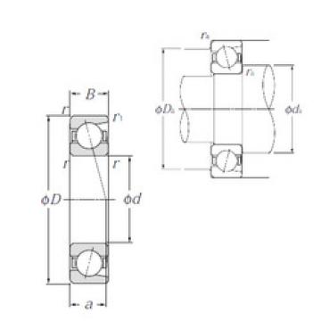  7019 NTN Angular Contact Ball Bearings