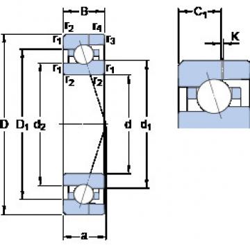  706 ACE/P4AH SKF Angular Contact Ball Bearings