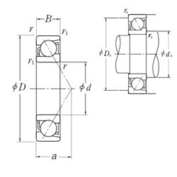  7018 A NSK Angular Contact Ball Bearings