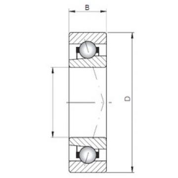  7018 CTBP4 CX Angular Contact Ball Bearings