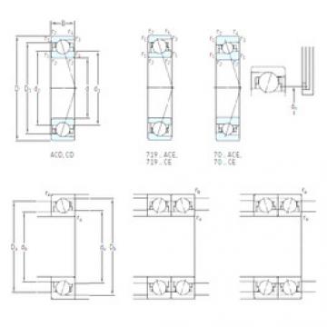  7034 ACD/P4A SKF Angular Contact Ball Bearings