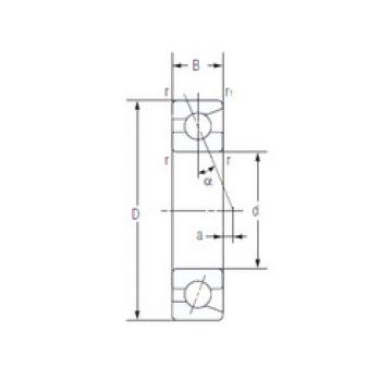  7015AC NACHI Angular Contact Ball Bearings