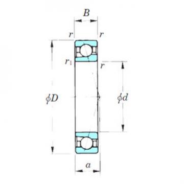  7018CPA KOYO Angular Contact Ball Bearings