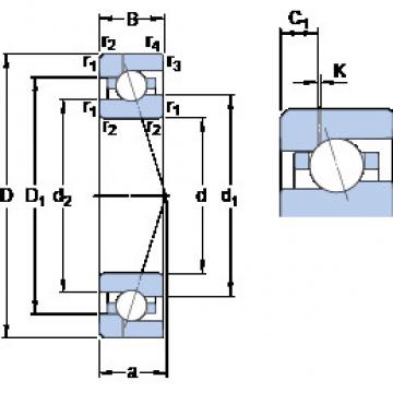  7013 ACE/P4AH1 SKF Angular Contact Ball Bearings