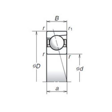  706A NSK Angular Contact Ball Bearings